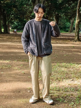 須山さん(メンズ・177cm)の秋コーディネート