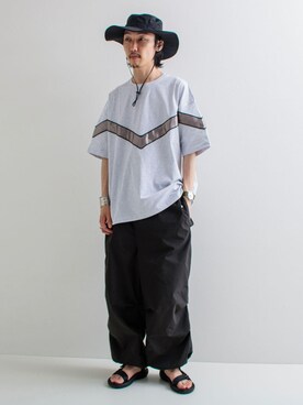 須山さん(メンズ・177cm)の春コーディネート