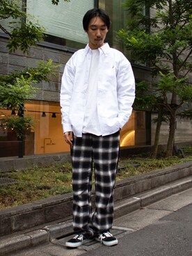 須山さん（メンズ・177cm）の秋コーディネート