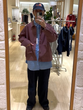 須山さん（メンズ・177cm）の秋コーディネート