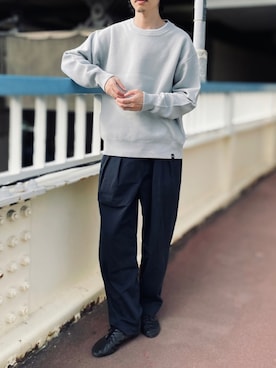 須山さん（メンズ・177cm）の秋コーディネート