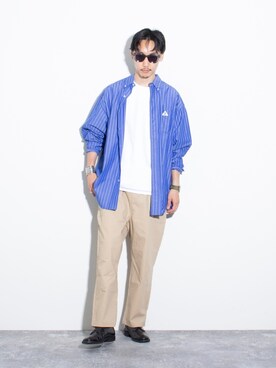 須山さん（メンズ・177cm）の夏コーディネート