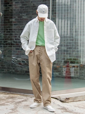 須山さん（メンズ・177cm）の冬コーディネート