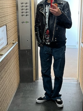 cacchiさんの（Lewis Leathers | ルイスレザー）を使ったコーディネート