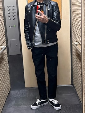 「theory（セオリー）のアイテム」を使った、cacchiさん（メンズ・165cm）の春コーディネート