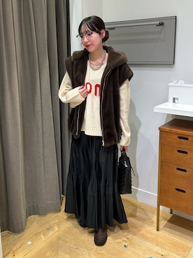 みゆさん(レディース・160cm)の冬コーディネート