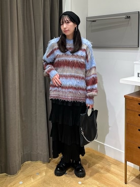 みゆさん（レディース・160cm）の冬コーディネート