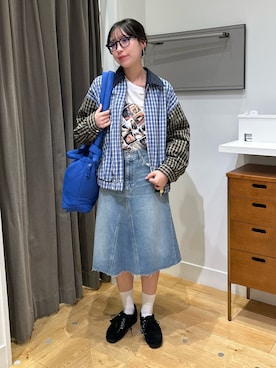 「ROSE BUD（ローズバッド）のアイテム」を使った、みゆさん（レディース・160cm）の冬コーディネート