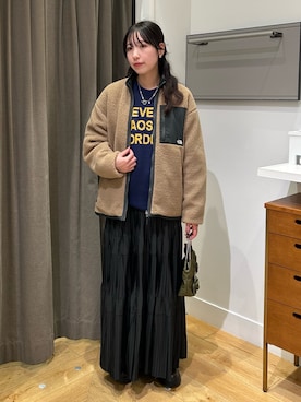 「アイテム（ブルゾン）」を使った、みゆさん（レディース・160cm）の秋コーディネート