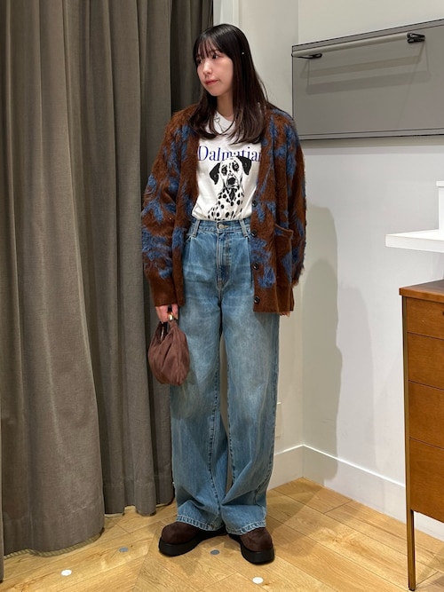 Johnny Was ベルベット花柄カーディガン ヴィンテージ風　ローズバッド Johnny Was ベルベット花柄カーディガン ヴィンテージ風 ローズバッド