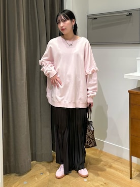 「Drifter（ドリフター）のアイテム」を使った、みゆさん（レディース・160cm）の冬コーディネート