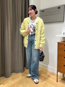 「ROSE BUD（ローズバッド）のアイテム（パンツ）」を使った、みゆさん（レディース・160cm）の冬コーディネート