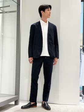 「ABAHOUSE GRAY（アバハウスグレイ）のアイテム」を使った、BJさん（メンズ・178cm）の夏コーディネート