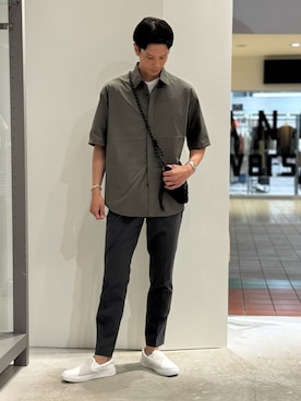 「メッシュバッグ」｜BJさん（メンズ・178cm）の夏コーディネート