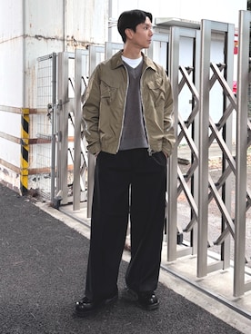 BJさん（メンズ・178cm）の秋コーディネート