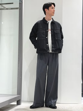 BJさん（メンズ・178cm）の冬コーディネート