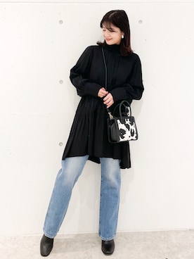 MAMIさん（レディース・156cm）の冬コーディネート