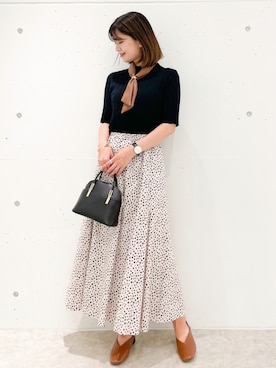 「ROPE' PICNIC（ロペピクニック）のアイテム（財布/小物）」を使った、MAMIさん（レディース・156cm）の夏コーディネート