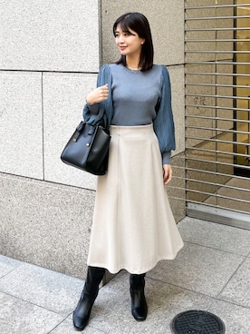 MAMIさん（レディース・156cm）の冬コーディネート