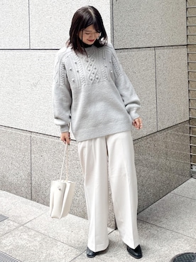 MAMIさん（レディース・156cm）の冬コーディネート