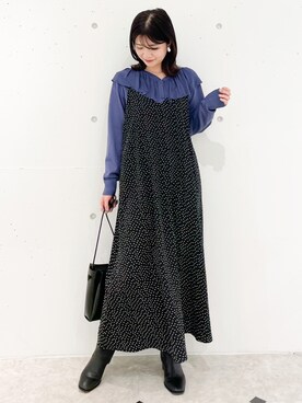 MAMIさん（レディース・156cm）の冬コーディネート