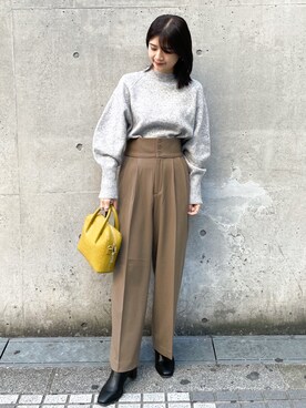 MAMIさん（レディース・156cm）の冬コーディネート