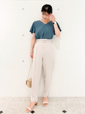 MAMIさん（レディース・156cm）の夏コーディネート