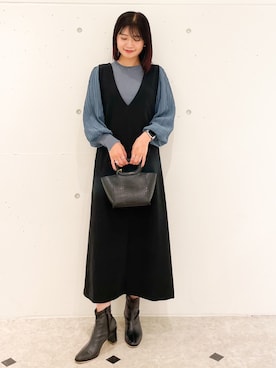 MAMIさん（レディース・156cm）の秋コーディネート