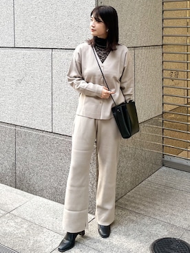 MAMIさん（レディース・156cm）の冬コーディネート