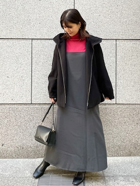 MAMIさん（レディース・156cm）の冬コーディネート