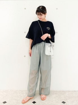 MAMIさん(レディース・156cm)の夏コーディネート