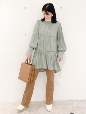 MAMIさん（レディース・156cm）の冬コーディネート