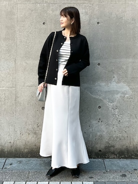 「春服デビュー宣言」｜「アイテム（タンクトップ）」を使った、MAMIさん（レディース・156cm）の春コーディネート