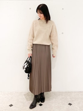 MAMIさん（レディース・156cm）の冬コーディネート