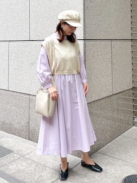 「アイテム（その他シューズ）」を使った、MAMIさん（レディース・156cm）の春コーディネート