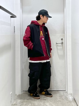 目黒 健伸さん（メンズ・170cm）の秋コーディネート