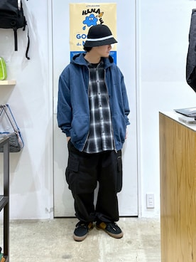 目黒 健伸さん（メンズ・170cm）の秋コーディネート