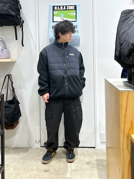 「XLARGE（エクストララージ）のアイテム（ナイロンジャケット）」を使った、目黒 健伸さん（メンズ・170cm）の秋コーディネート