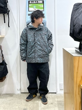 「XLARGE（エクストララージ）のアイテム（その他アウター）」を使った、目黒 健伸さん（メンズ・170cm）の秋コーディネート
