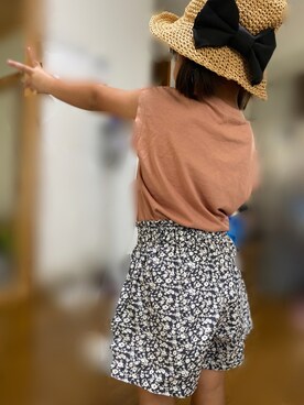 「BREEZE（ブリーズ）のアイテム（トップス、その他）」を使った、ryoazu1223さん（キッズ）の夏コーディネート
