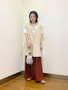 suzukoさん（レディース・152cm）の夏コーディネート