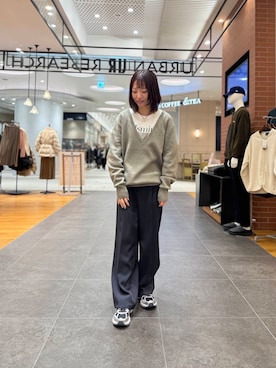 「URBAN RESEARCH（アーバンリサーチ）のアイテム（チュニック）」を使った、suzukoさん（レディース・152cm）の冬コーディネート