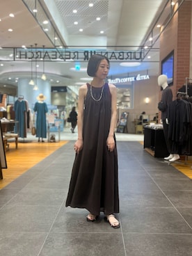 URBAN RESEARCH コットンボイルアメスリキャミワンピース URBAN RESEARCH（アーバンリサーチ）の「コットンボイルアメスリ