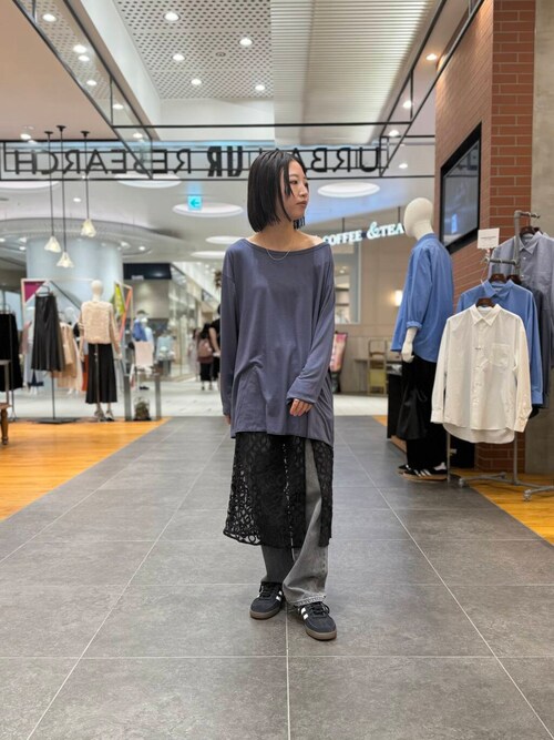 サイズS【新品】kolor パンチングレイヤードスカート 定価47300円 セール】コードレースレイヤードスカート（スカート）｜URBAN