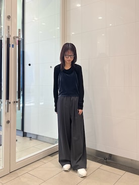 「アイテム（その他トップス）」を使った、suzukoさん（レディース・152cm）の秋コーディネート