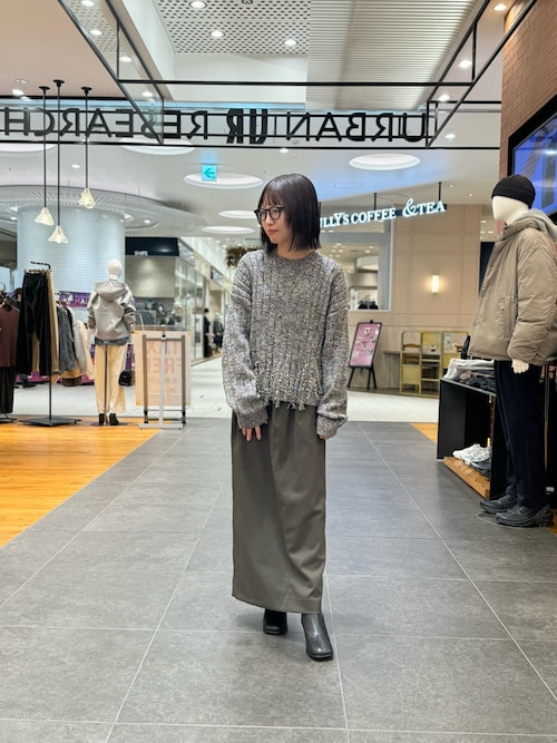 ニット セーター fringe lame knit po レディース セール】fringe lame knit po（ニット/セーター）｜LAATO