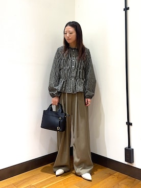 「URBAN RESEARCH ROSSO WOMEN（アーバンリサーチ　ロッソ）のアイテム」を使った、suzukoさん（レディース・152cm）の秋コーディネート