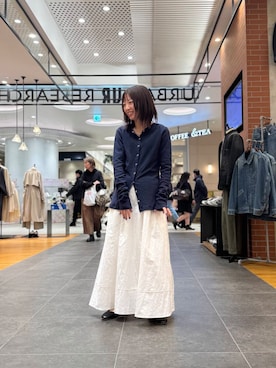 「アーバンリサーチ」｜「アイテム（バレエシューズ）」を使った、suzukoさん（レディース・152cm）の春コーディネート