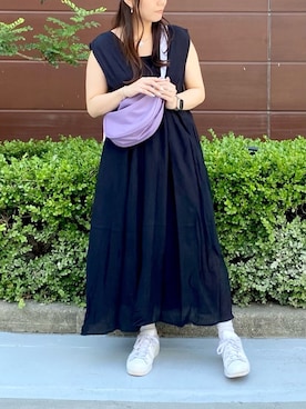 「RAY CASSIN（レイカズン）のアイテム（帽子）」を使った、Raycassin_officialさん（レディース・155cm）の夏コーディネート
