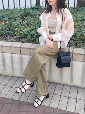 「Ray Cassin」｜「アイテム（その他）」を使った、Raycassin_officialさん（レディース・155cm）の春コーディネート